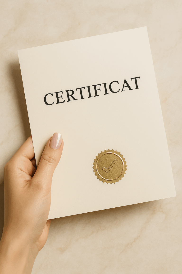 certificat